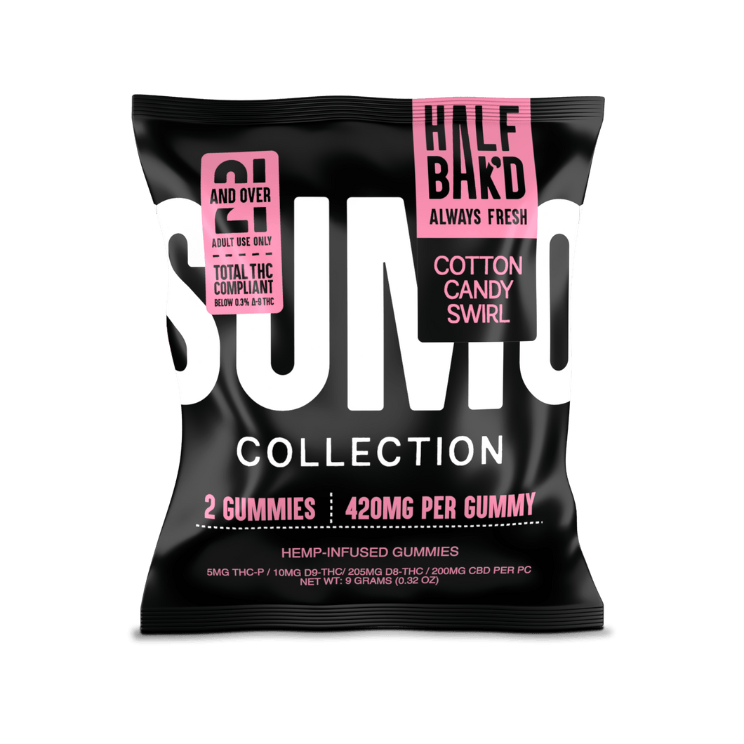 Cotton Candy Swirl | Sumo Gummies 2pc